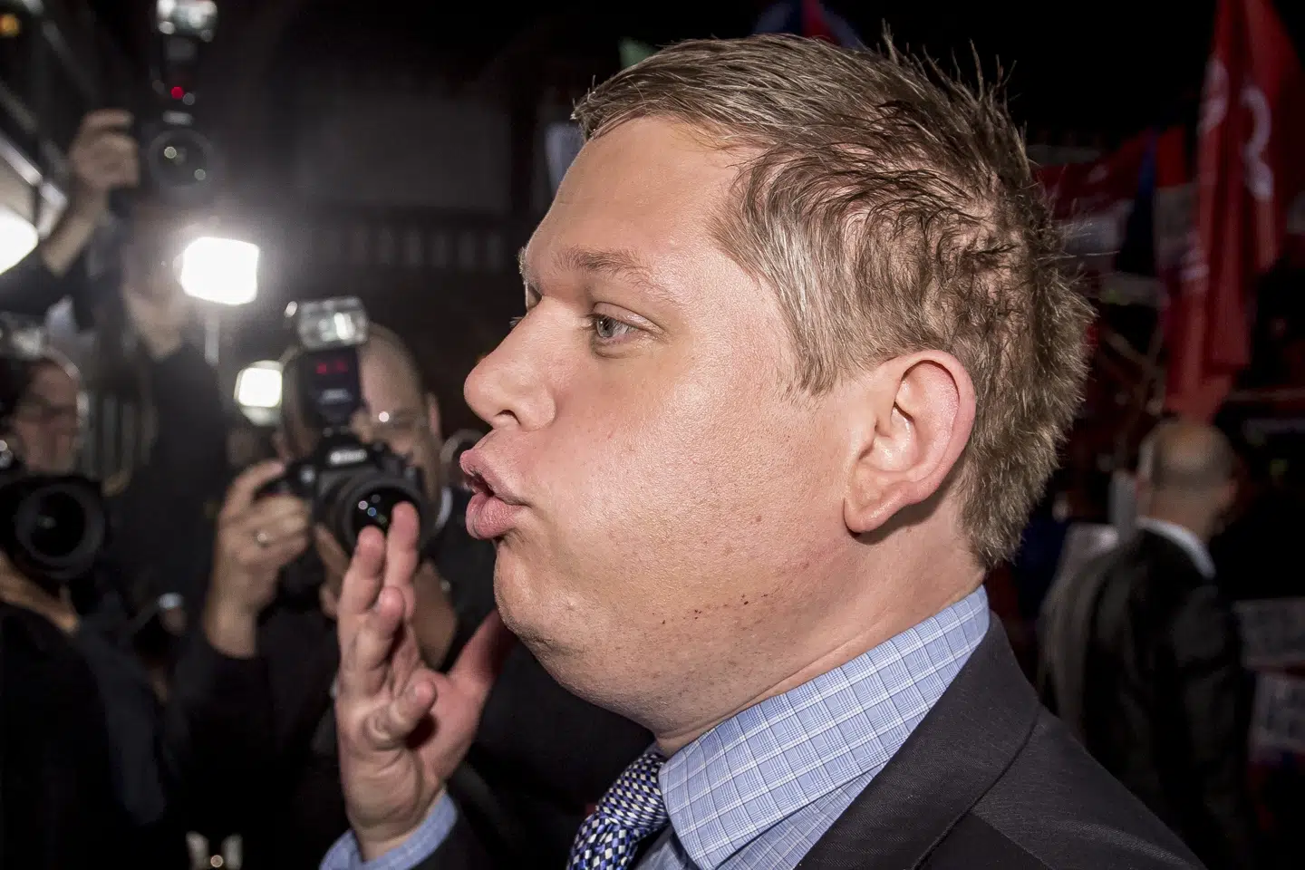 Rasmus Paludan kan ende med en bødestraf for injurier mod Mimi Jakobsen, fortæller professor. (Arkiv.) Mads Claus Rasmussen/Ritzau Scanpix