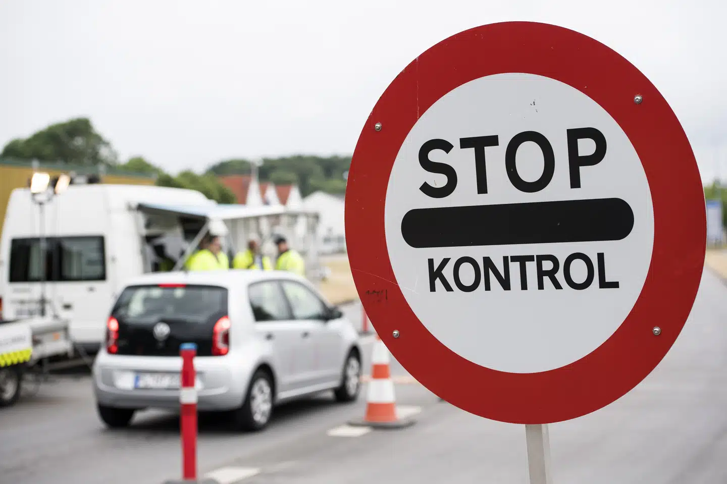 Siden 2016 har Danmark haft midlertidig grænsekontrol. Det skal fortsætte hele næste regeringsperiode, hvis det står til Dansk Folkeparti. (Arkivfoto) Claus Fisker/Ritzau Scanpix