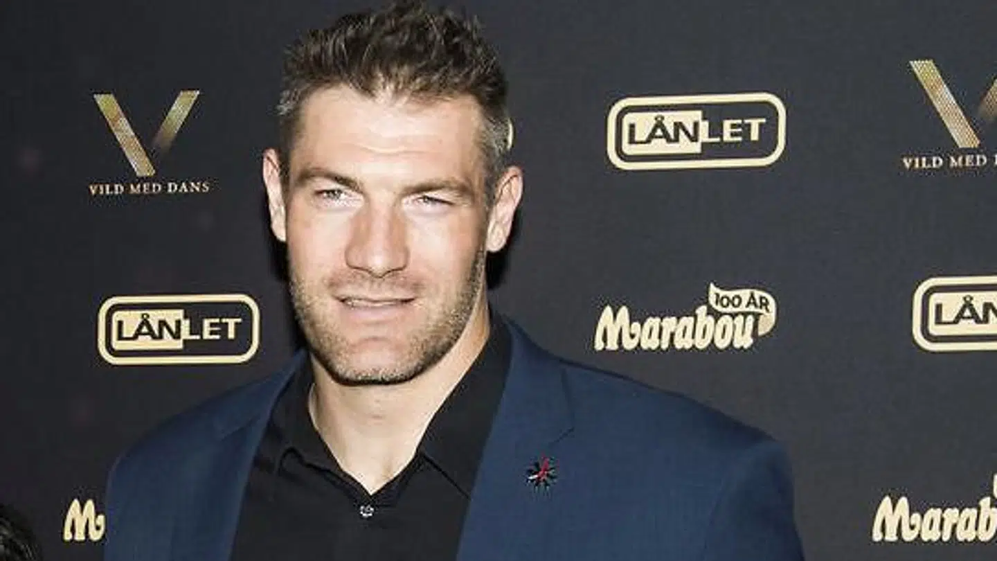 Rød løber i forbindelse med Vild med dans/Knæk cancer d 28. oktober 2016. Fra venstre: Patrick Berdino, Sami Darr, Chris Christoffersen og Jenna Bagge. (Foto: Ólafur Steinar Gestsson/Scanpix 2016)