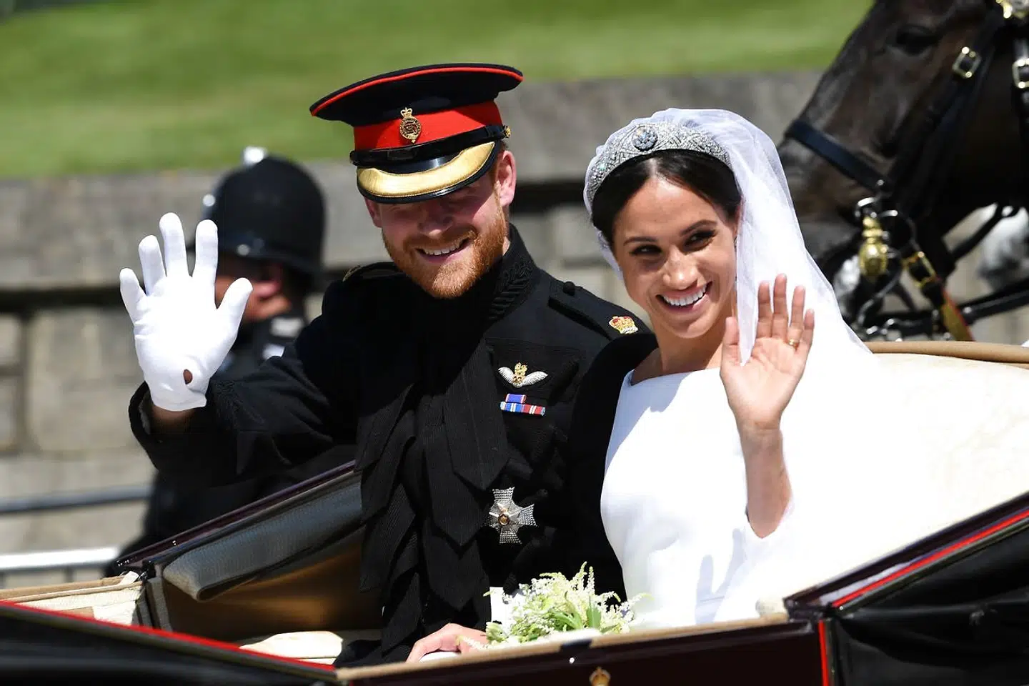 Et lille års tid efter brylluppet er Harry og Meghan nu forældre til en lille dreng.