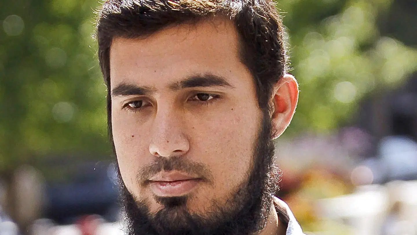 Najibullah Zazi, som her er fotograferet tilbage i september 2009 kort efter sin anholdelse.