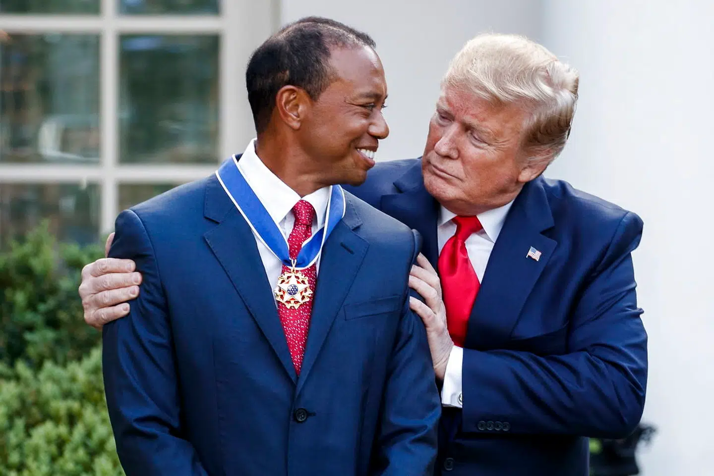 Ved en ceremoni har Tiger Woods fået USA's højeste civile udmærkelse som anerkendelse af stort comeback.