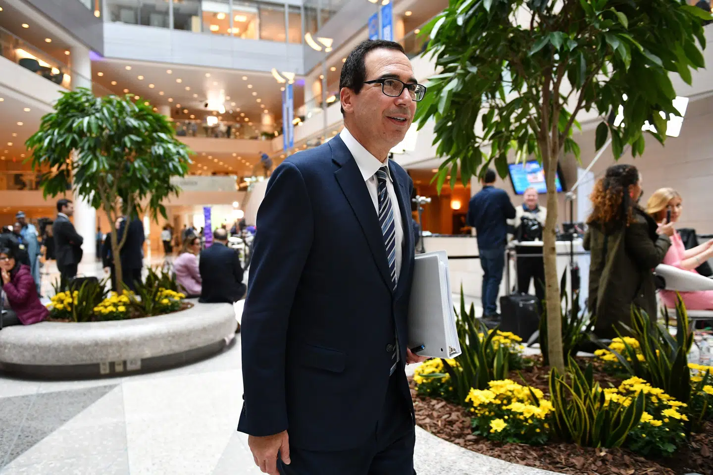 USA's finansminister, Steven Mnuchin, afviser at udlevere præsident Donald Trumps skatteopgørelser til udvalg i Kongressen. (Arkivfoto). Mandel Ngan/Ritzau Scanpix