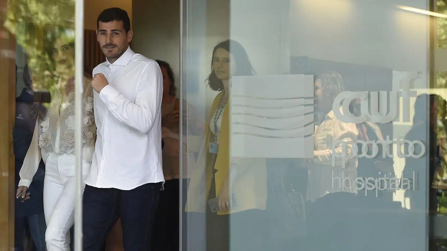 Iker Casillas blev udskrevet mandag.