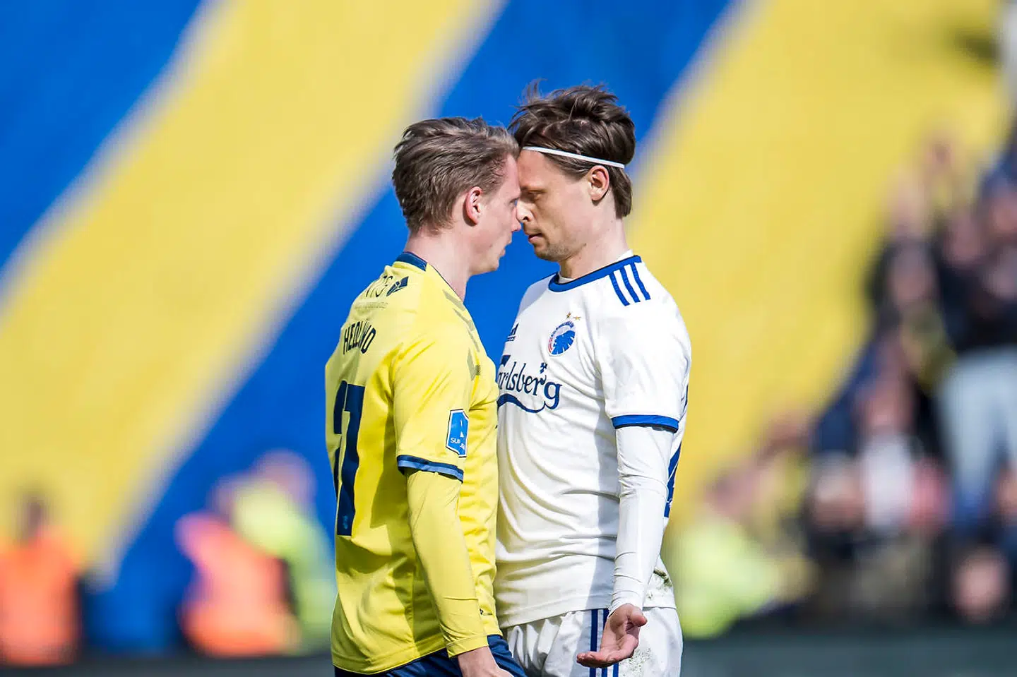 Brøndby IF og F.C. København mødtes på Brøndby Stadion i Brøndby søndag den 14. april 2019. (Foto: Mads Claus Rasmussen/Ritzau Scanpix)