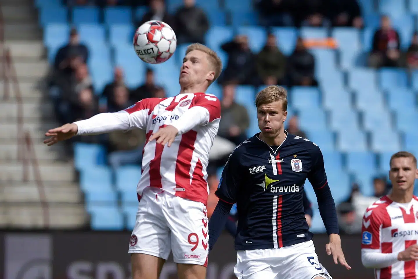 Aalborgs Tom Van Weert. Superliga Europa League kval. kampen mellem Aab og AGF på Aalborg Portland Park. (Foto: Henning Bagger/Scanpix 2019)