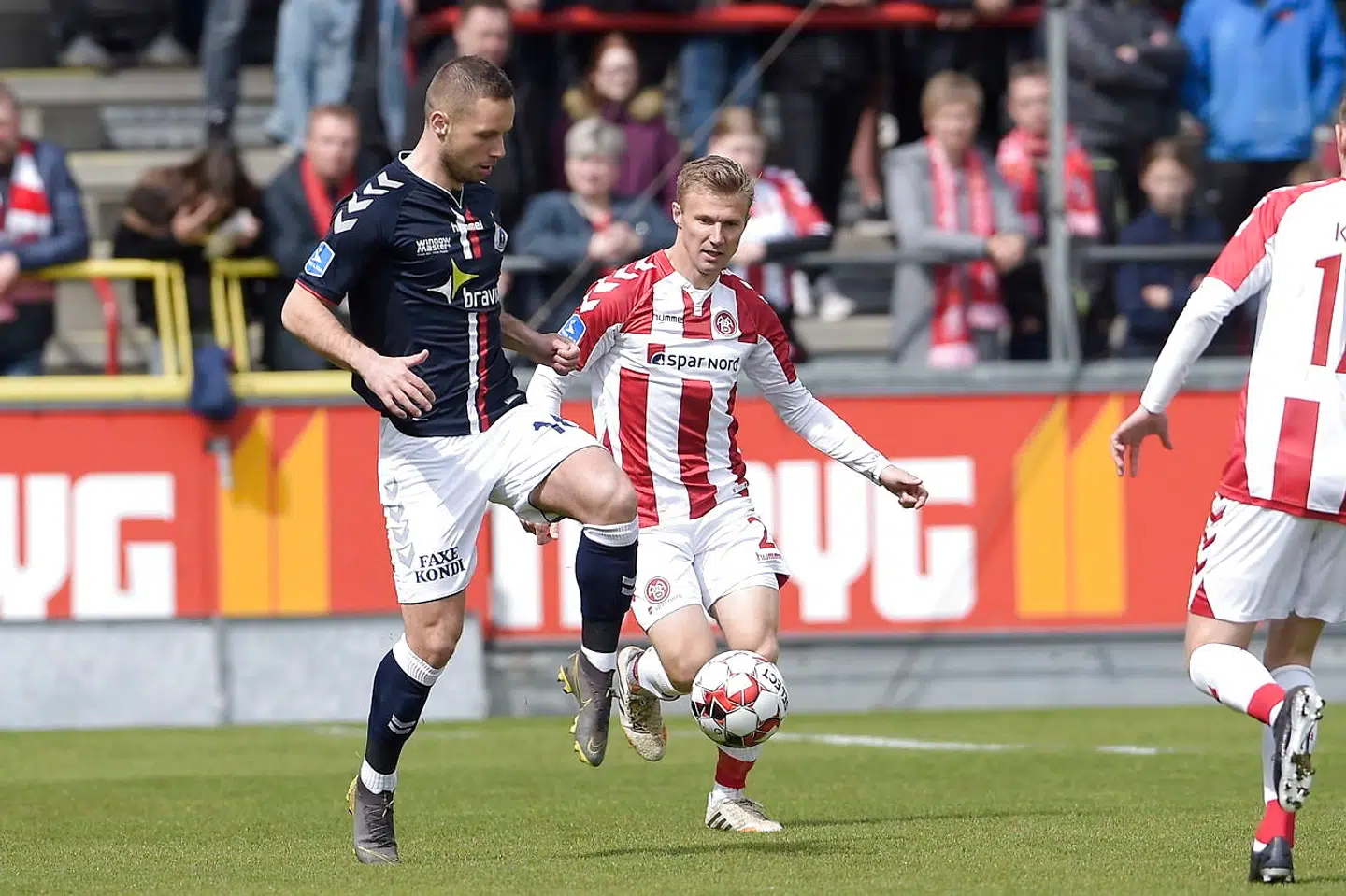 Superliga Europa League kval. kampen mellem Aab og AGF på Aalborg Portland Park.