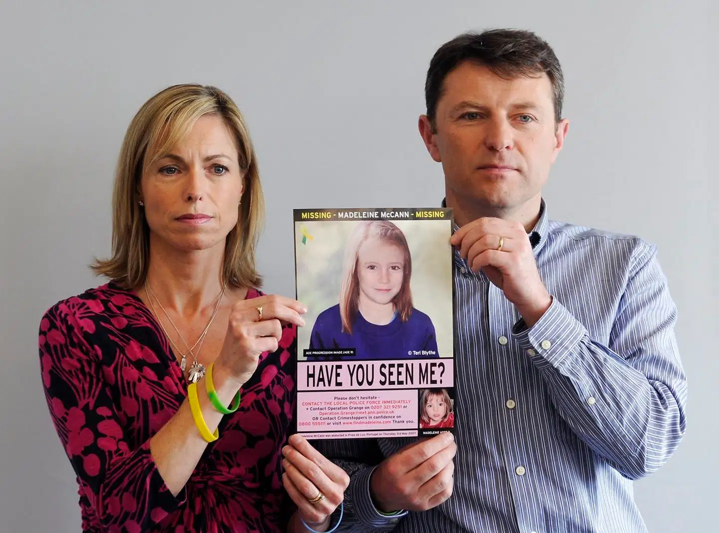 Gerry og Kate McCann har flere gange bedt offentligheden om hjælp til at finde deres forsvundne datter.