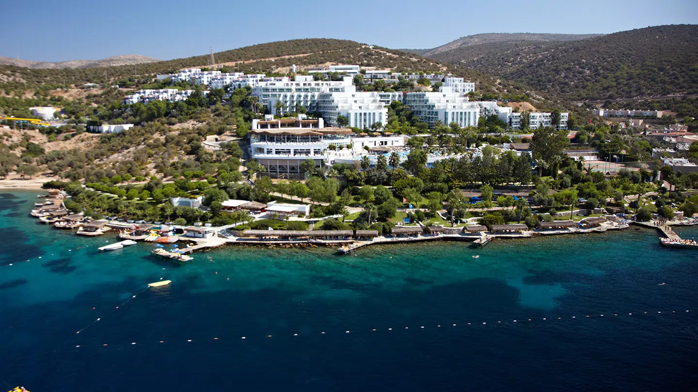 Bodrum Holiday Resort ligger det vestlige Tyrkiet med udsigt ud til Middelhavet. Foto: Bodrum Holiday Resort