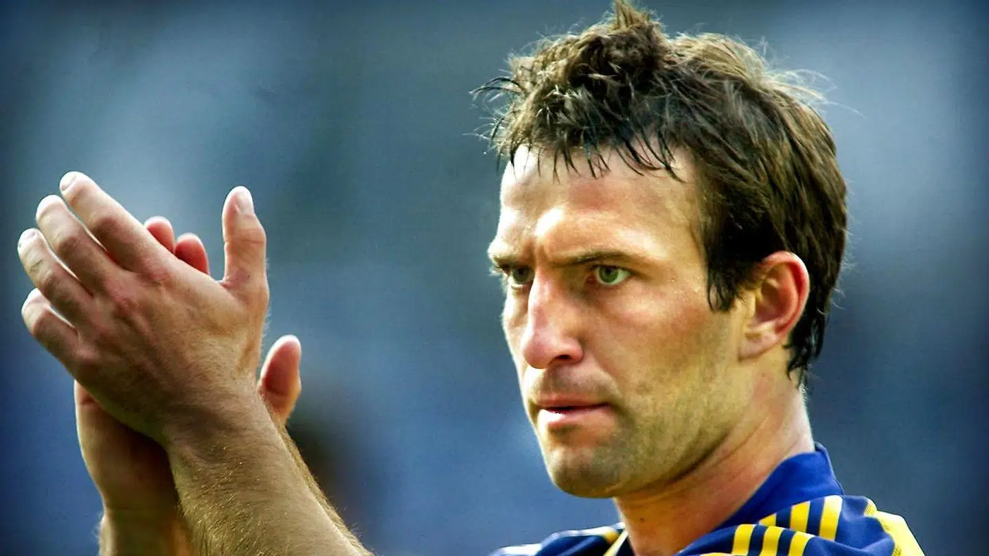 Superligafodbold Brøndby - AGF. Dan Anton Johansen