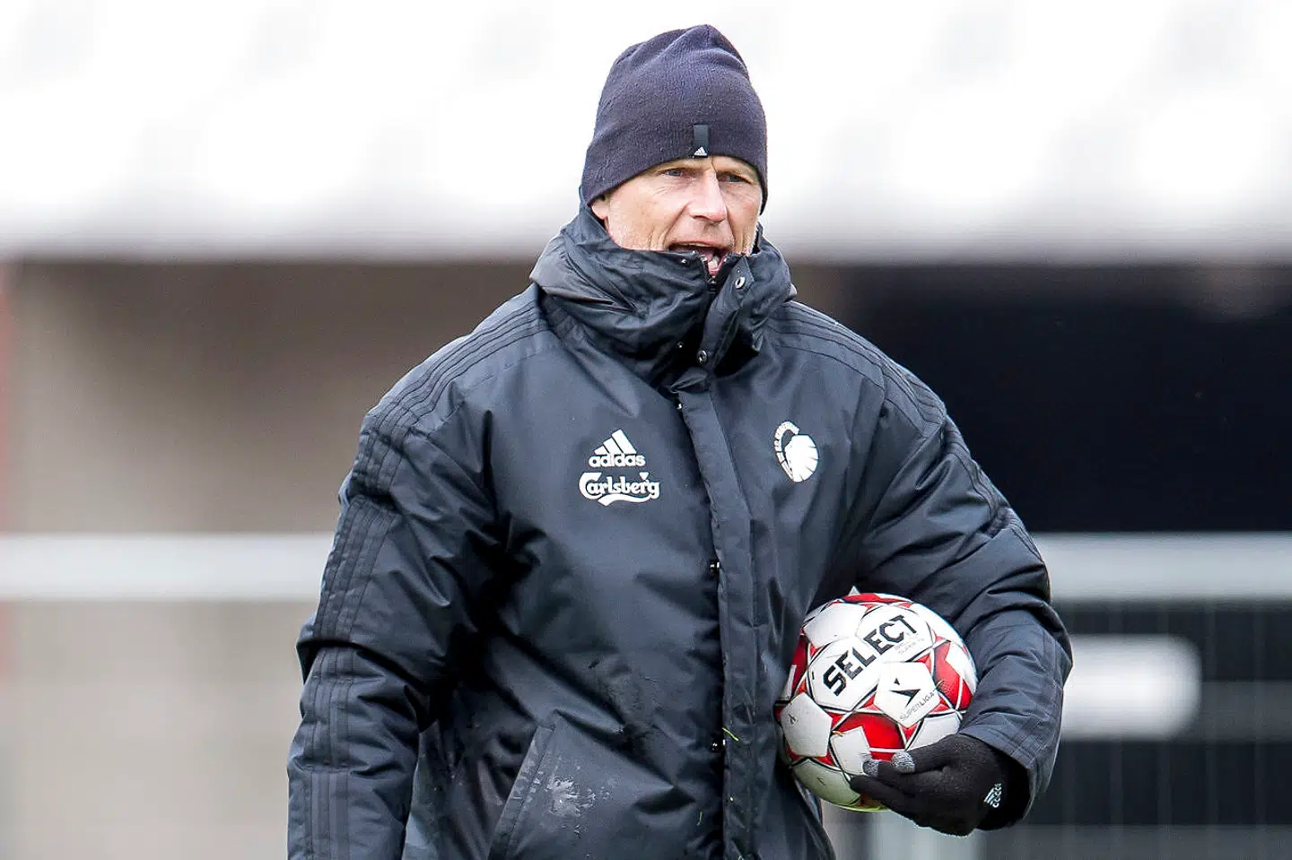 Cheftræner Ståle Solbakken under FC Københavns træning på træningsanlægget på Frederiksberg. (Foto: Mads Claus Rasmussen/Ritzau Scanpix)