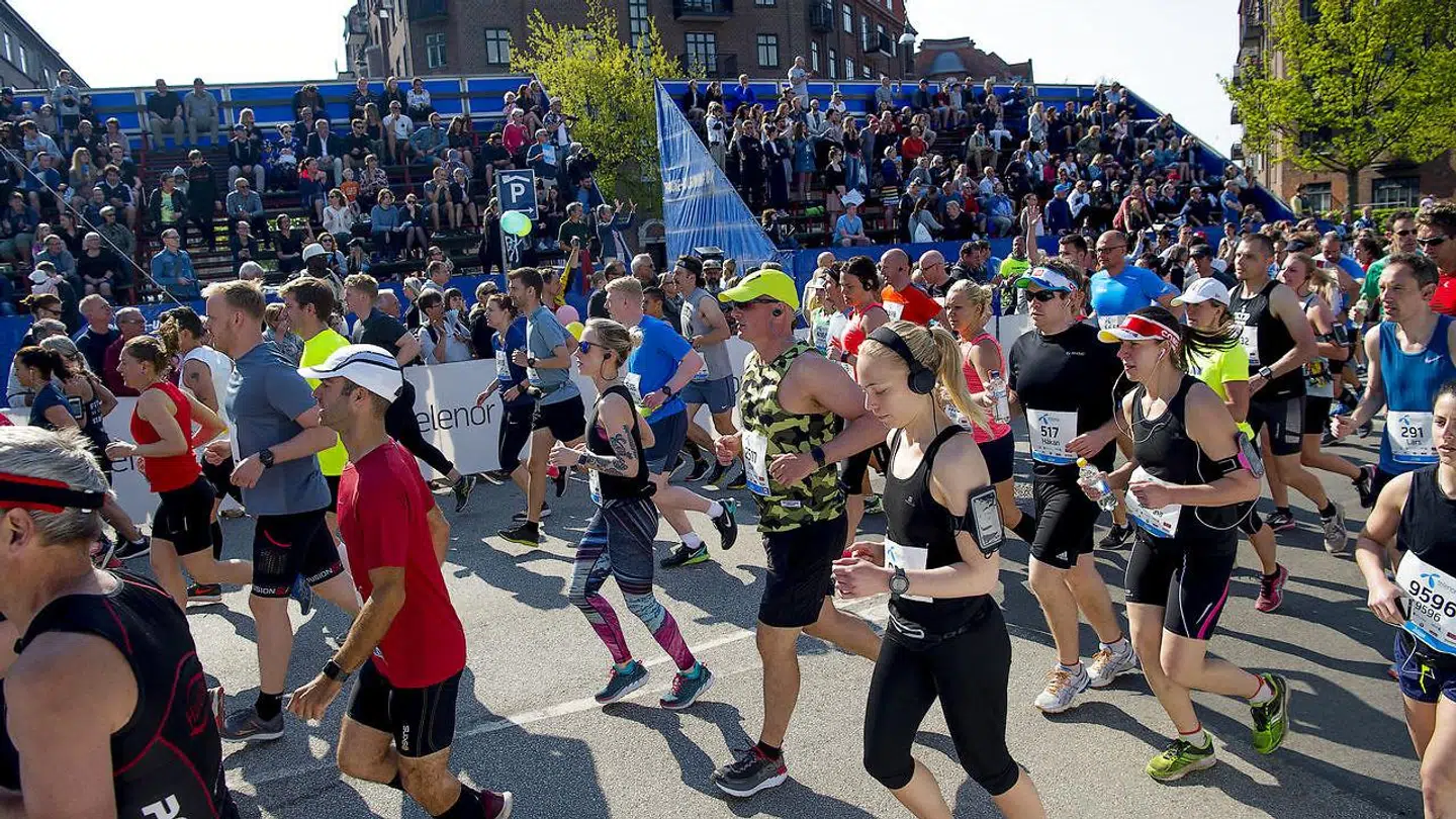 I år har Copenhagen Marathon 40-års jubilæum. Sådan så det ud sidste år, da Copenhagen Marathon 2018 blev afviklet.