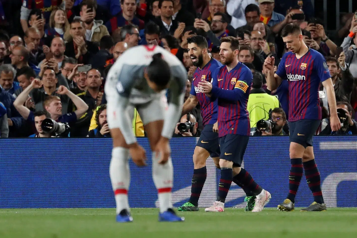 Den første Champions League-semifinale blev en stor nedtur for Liverpool. Susana Vera/Reuters