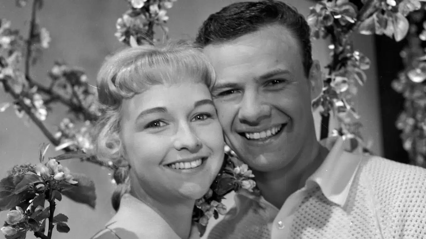 Rudi Nielsen og Harald Nielsen mødte hinanden under optagelserne til 'Far til fire'.