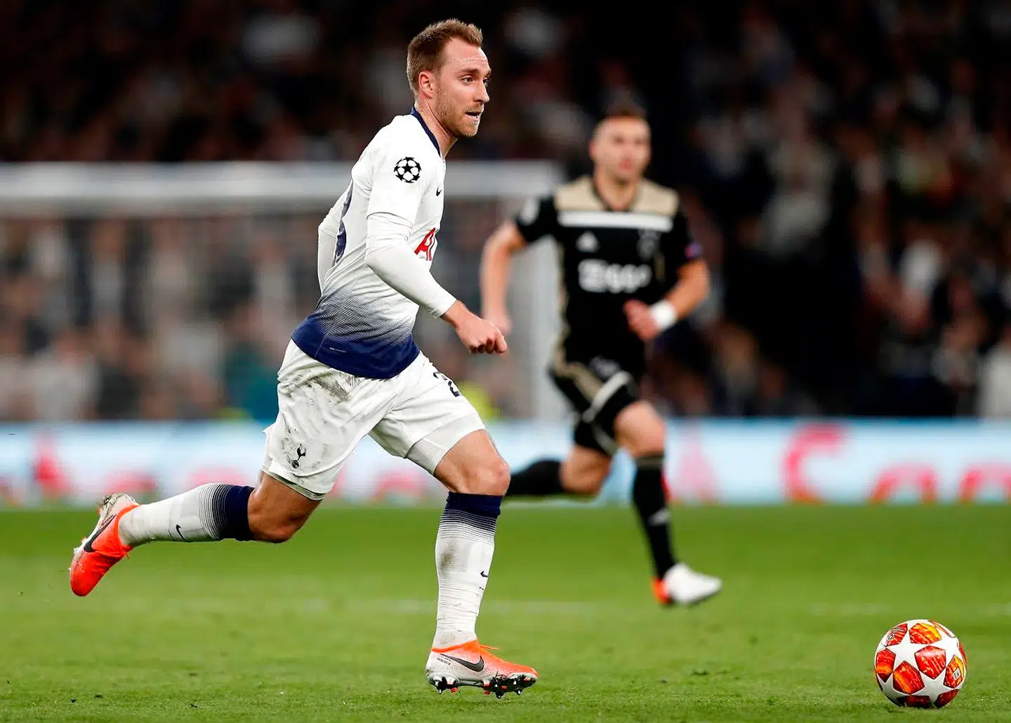 Tirsdag tabte Eriksen og Tottenham i Champions League-semifinalen mod Ajax (0-1).