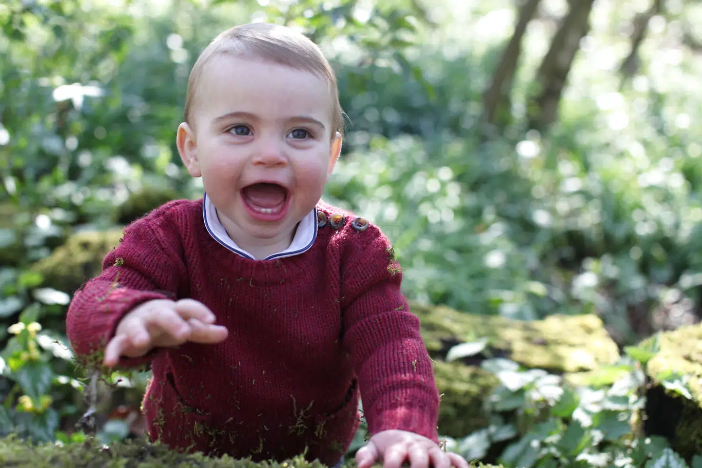 Undated handout photo of Britain's Prince Louis taken by his mother Catherine, Duchess of Cambridge, earlier this month at their home in Norfolk, Britain April 22, 2019. Duchess of Cambridge/Handout via REUTERS THIS PICTURE IS PROVIDED BY A THIRD PARTY. NEWS EDITORIAL USE ONLY.NO COMMERCIAL USE.NO MERCHANDISING, ADVERTISING, SOUVENIRS, MEMORABILIA or COLOURABLY SIMILAR. NOT FOR USE AFTER 31 DECEMBER, 2019 WITHOUT PRIOR PERMISSION FROM KENSINGTON PALACE.NO CHARGE SHOULD BE MADE FOR THE SUPPLY, RELEASE OR PUBLICATION OF THE PHOTOGRAPH. THE PHOTOGRAPH MUST NOT BE DIGITALLY ENHANCED, MANIPULATED OR MODIFIED IN ANY MANNER OR FORM AND MUST INCLUDE ALL OF THE INDIVIDUALS IN THE PHOTOGRAPH WHEN PUBLISHED. MANDATORY CREDIT: The Duchess of Cambridge