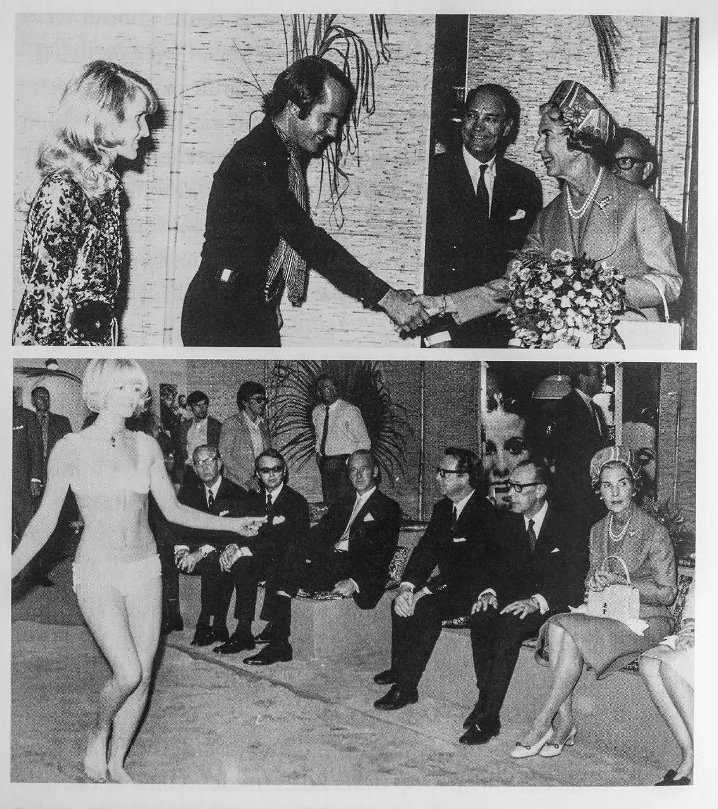 Der var både nøgenmodeller, verdensstjerner og Dronning Ingrid i Brandt-parrets omgangskreds.