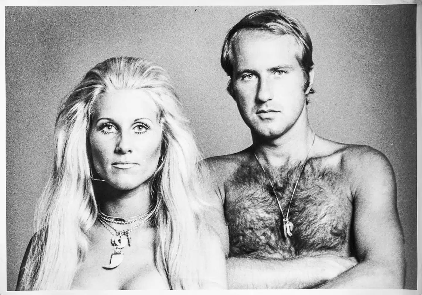 Erik og Margit Brandt smed også tøjet i 60'erne. Det var på mode.
