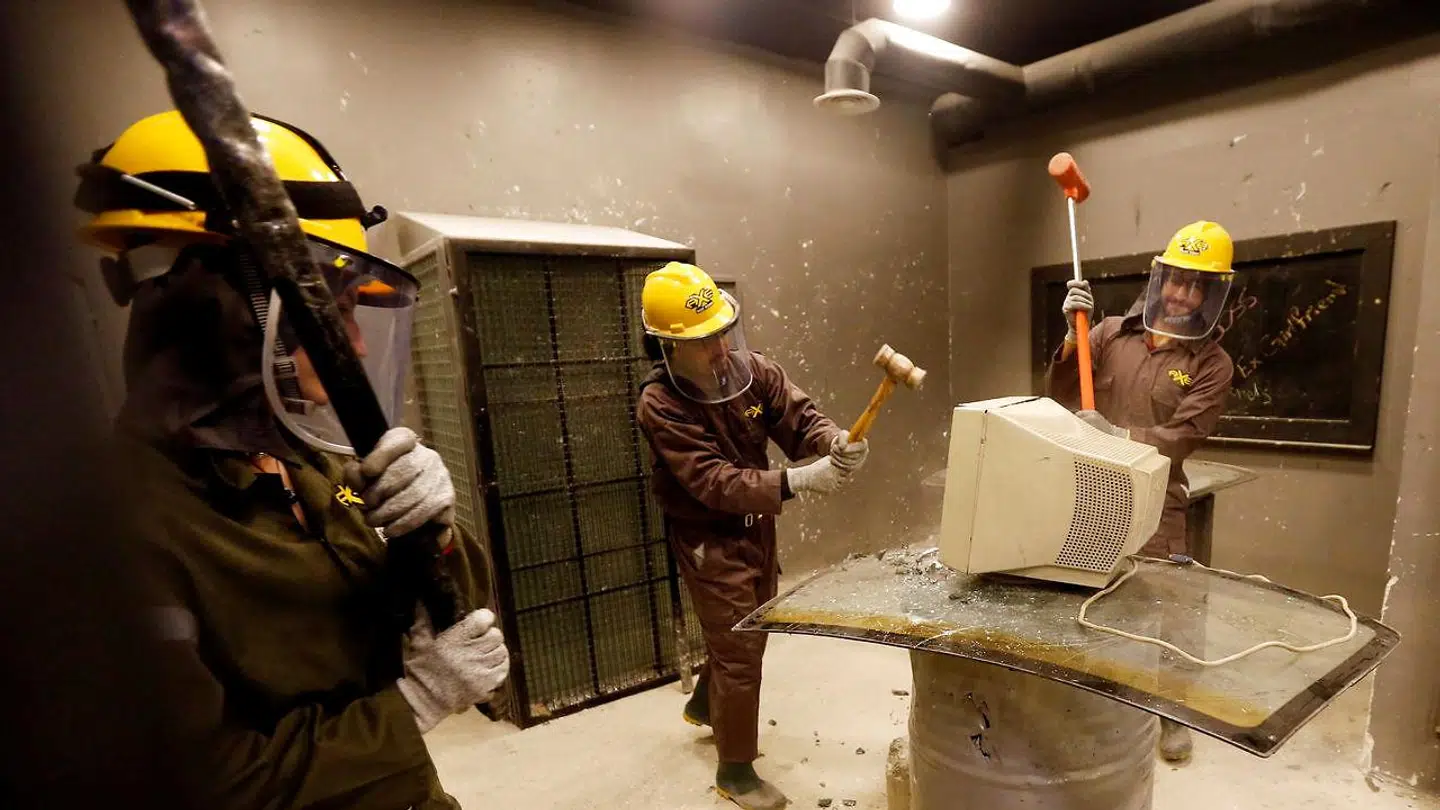 I vredesrummet behøver man ikke holde sin vrede tilbage.