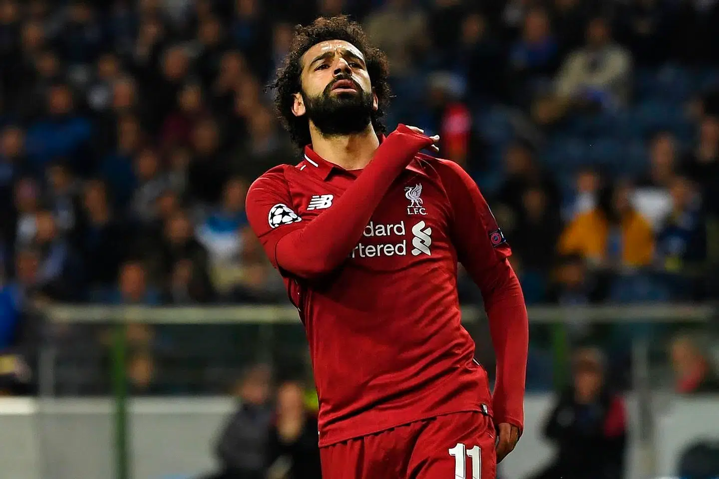 Mohamed Salah kom på måltavlen i onsdagens Champions League-kvartfinale mod FC Porto.