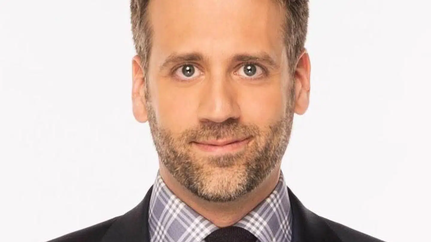 Max Kellerman er vært på 'First Take'. (Pr-foto)