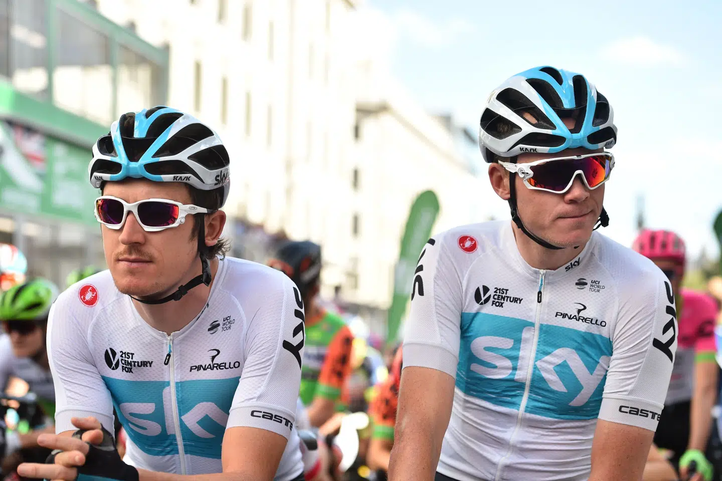 30. april er holdnavnet Team Sky fortid i international cykelsport. Glyn Kirk/Ritzau Scanpix