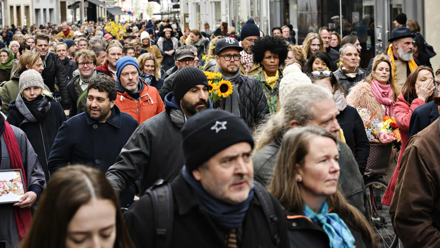 Morten Lindberg blev bisat fra Helligaandskirken i København lørdag 13. april 2019. (Foto: Philip Davali/Ritzau Scanpix)