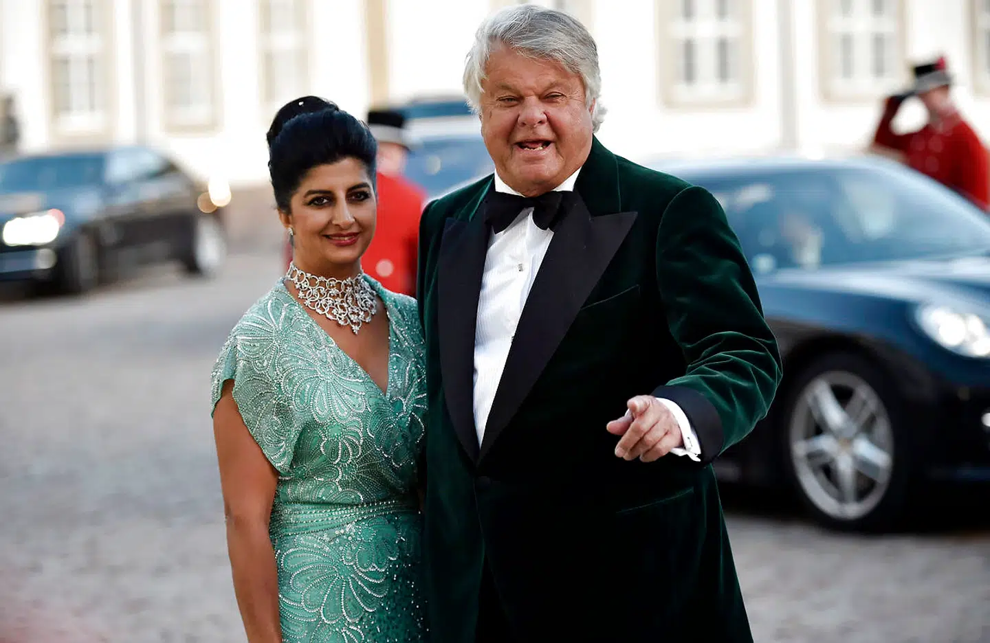 Christian Kjær og hustru Susan Astani overvejer at flytte. (Foto: Thomas Lekfeldt/Scanpix 2015)