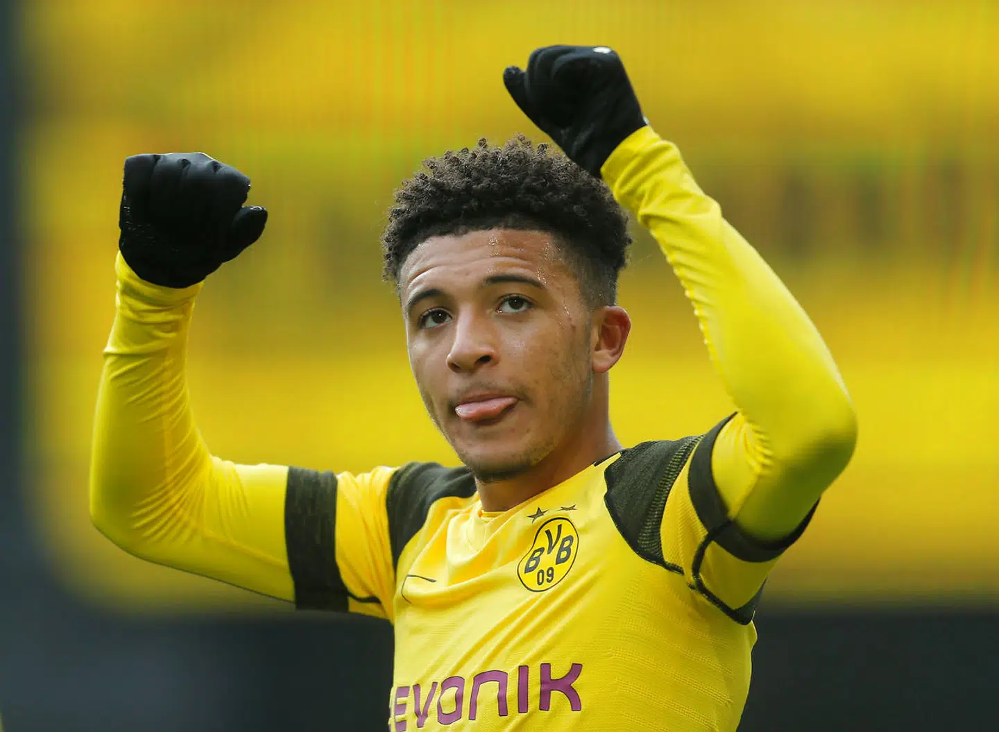 Jadon Sancho fik en øretæve af Bayern München.
