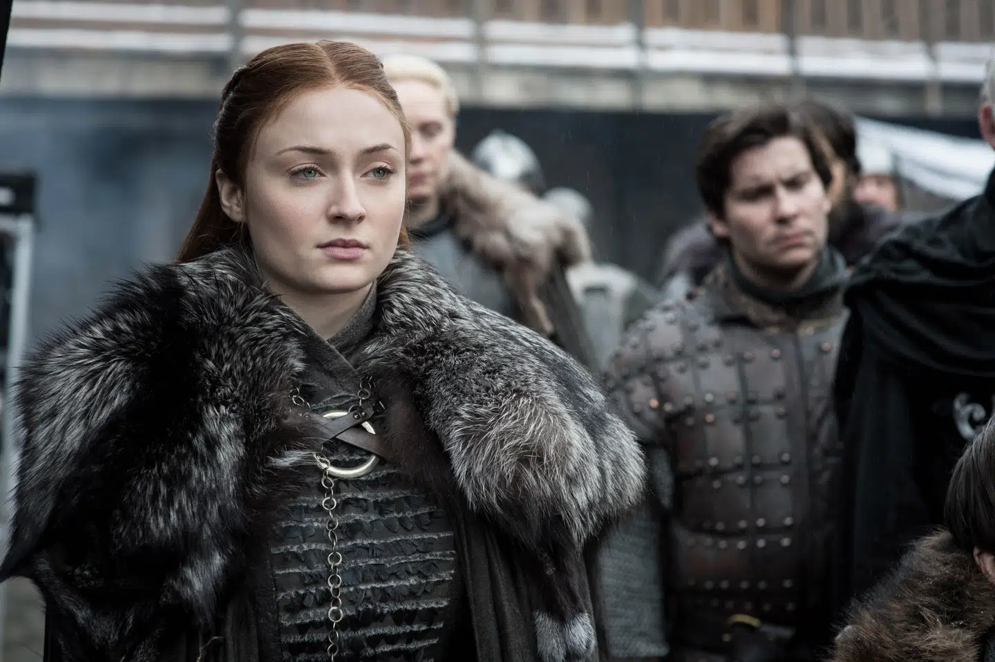 Sophie Turner i rollen som Sansa Stark.
