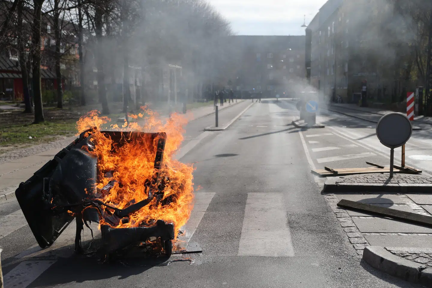 Korsgade på Nørrebro.