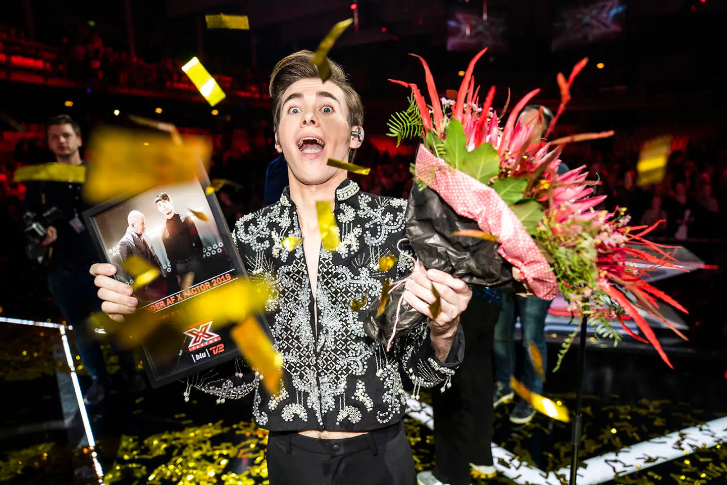 Kristian Kjærlund var overvældet efter sejren fredag.