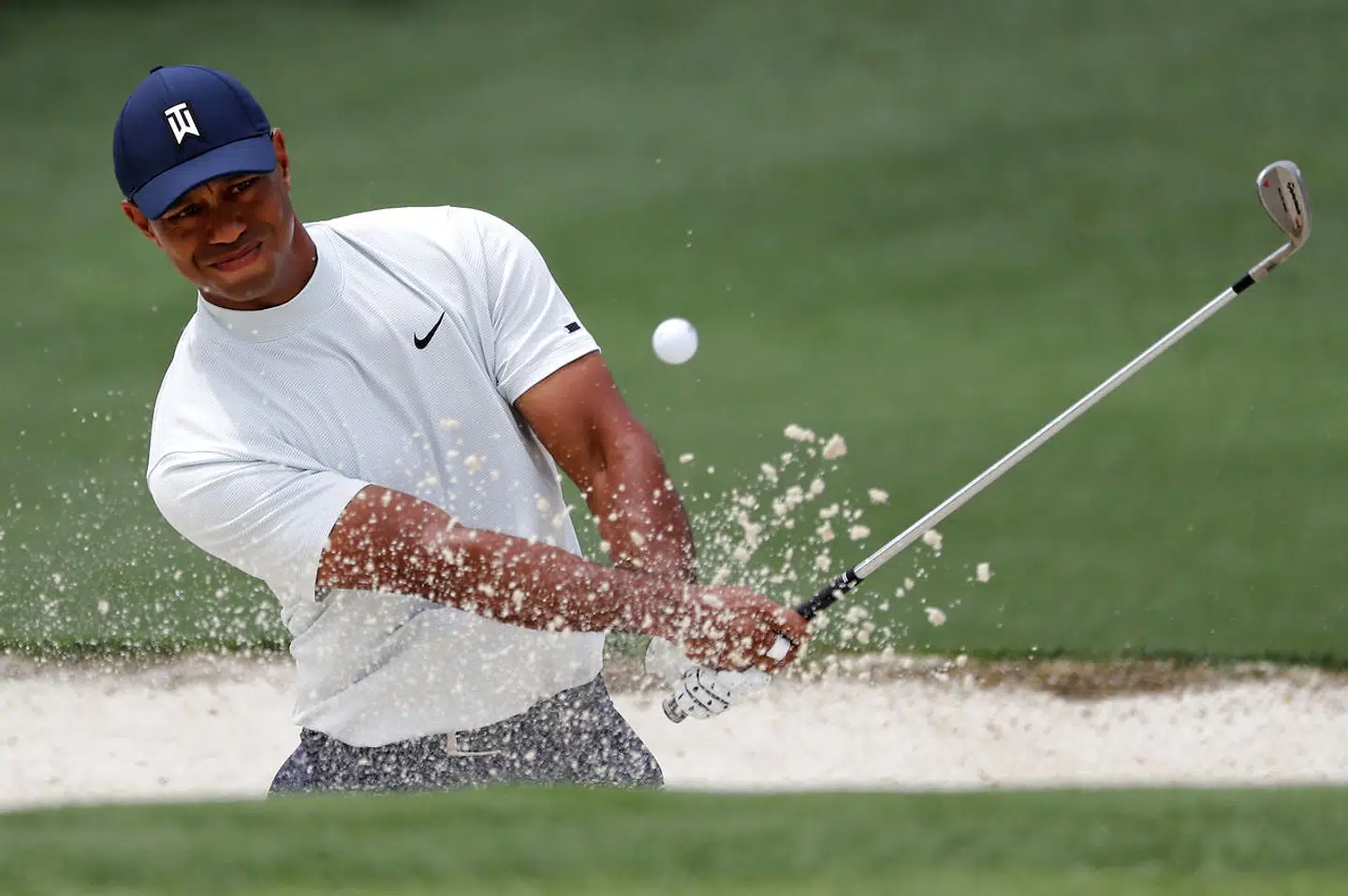 Tiger Woods under fredagens Masters-dag.