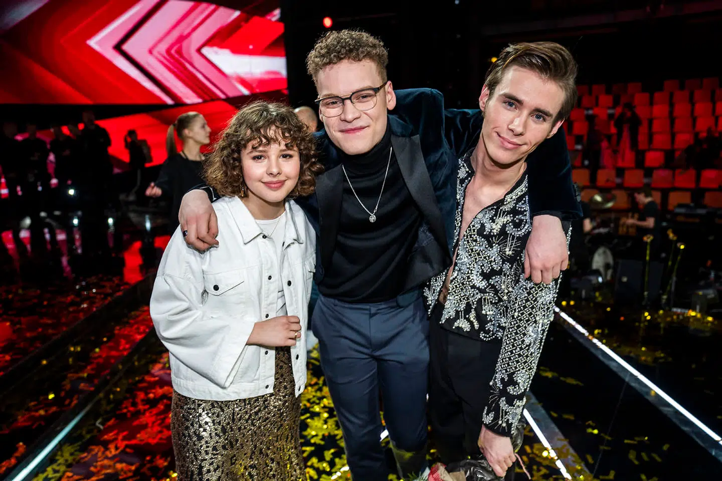 Live, Benjamin og Kristian Kjærlund nåede fredag X Factor-finalen, som Kristian endte med at vinde.