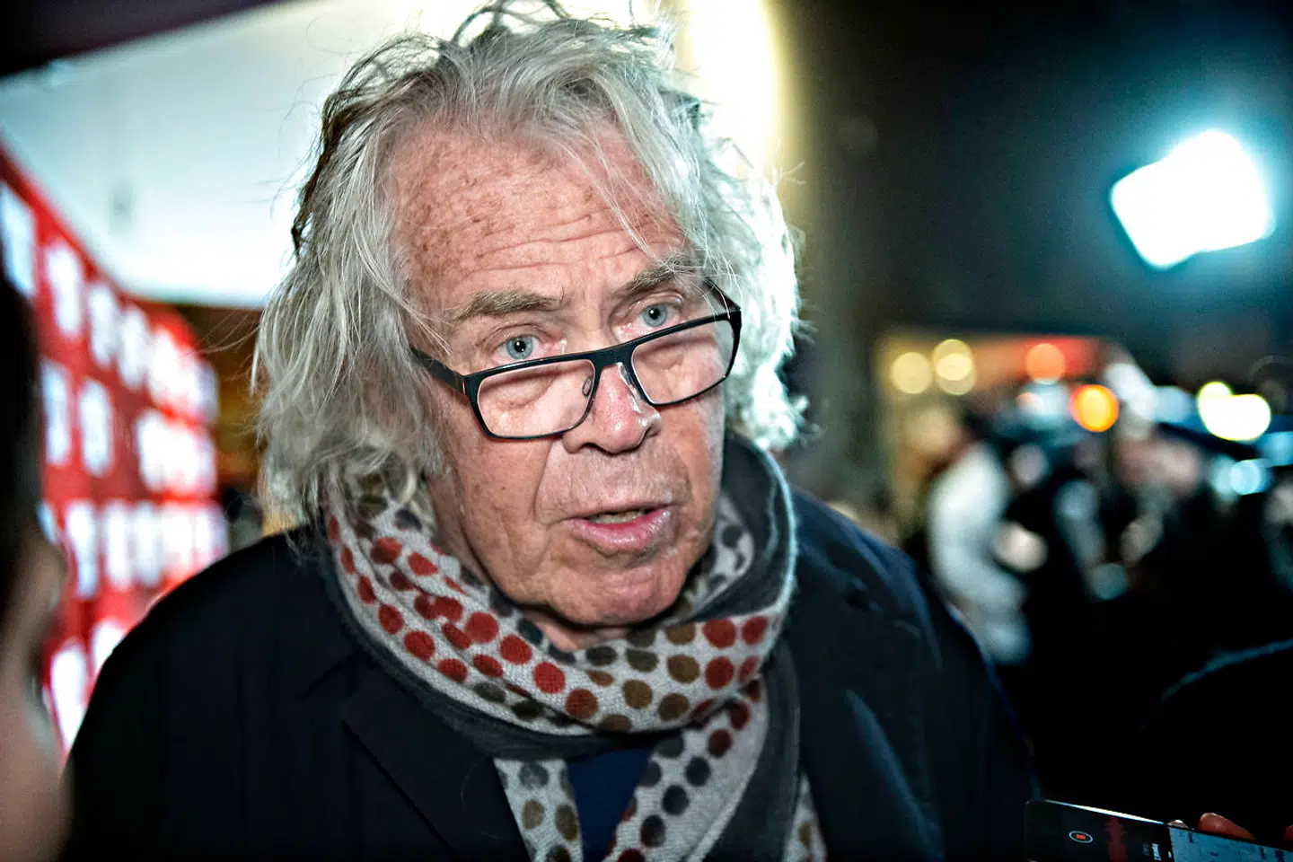 Gallapremieren på DANMARKS SØNNER i Imperial. Jørgen Leth. København den 10. april 2019.