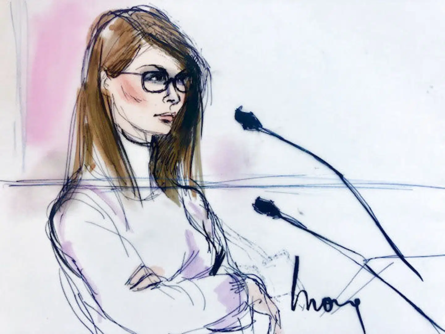 Lori Loughlin i retten. REUTERS/Mona Shafer Edwards NO RESALES.NO ARCHIVE.