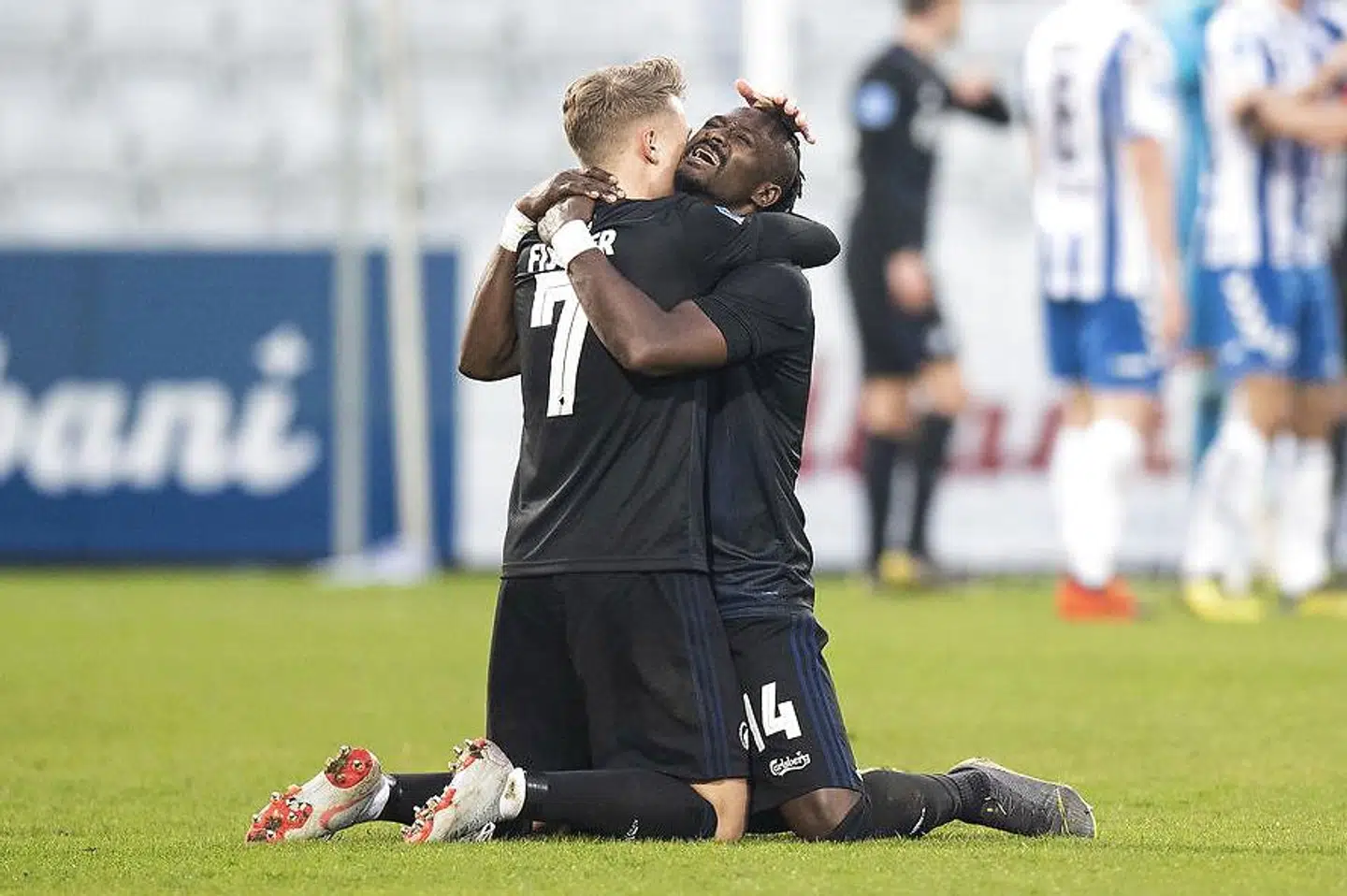 Viktor Fischer i jubel i Odense.