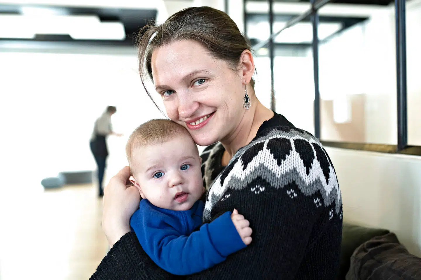 Marie Bach Nielsens søn, Bjørn, skal starte i vuggestue, når han er ti måneder gammel.