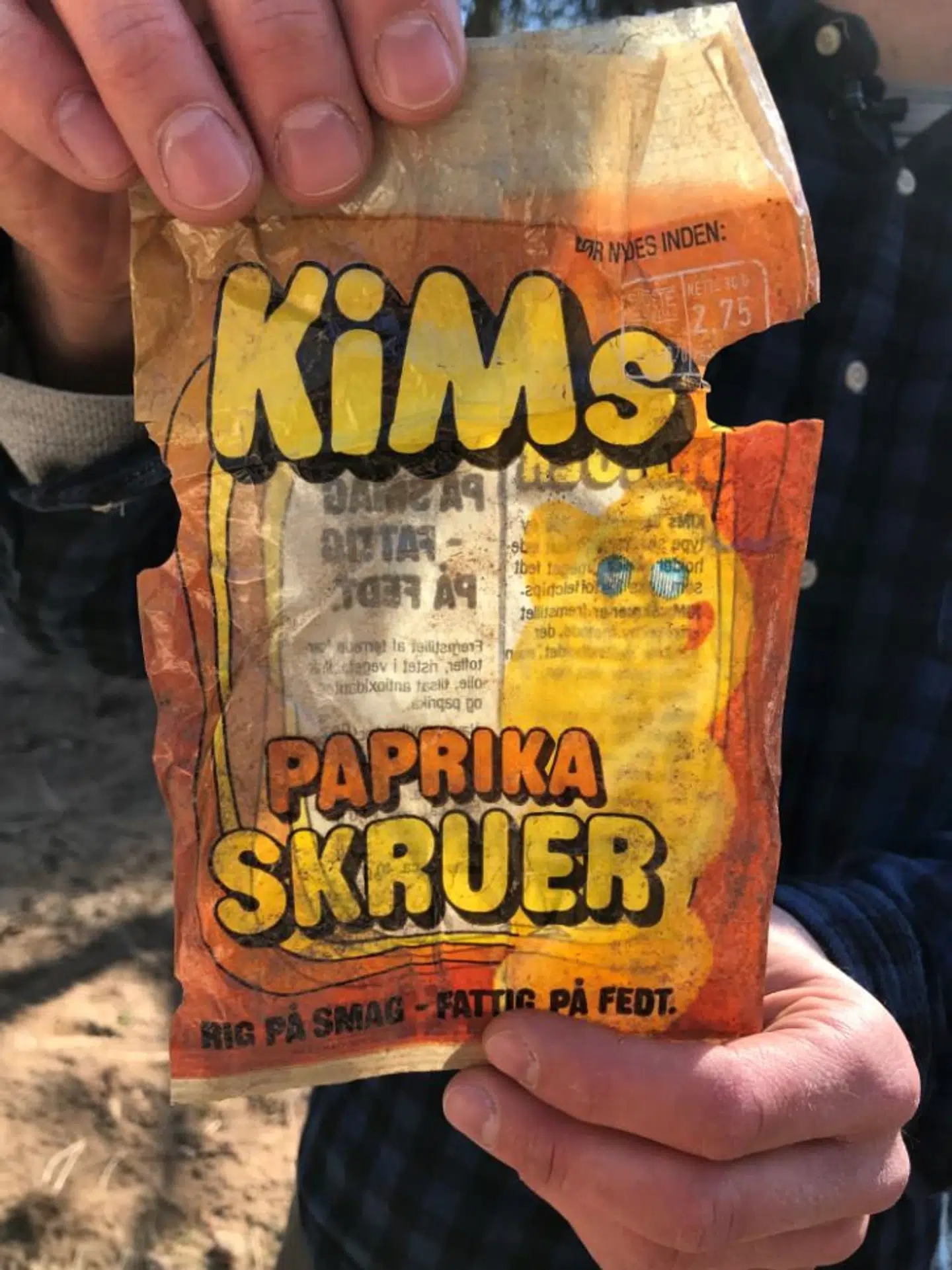 Chipsposen er fra 1978 og bør nydes inden 2. oktober 1978. TV2 Østjylland/