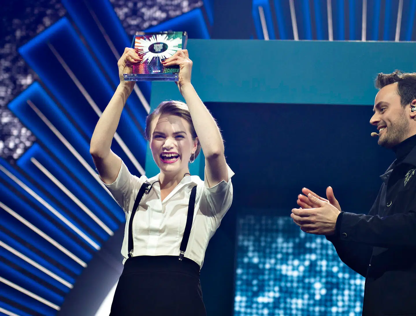 20-årige Leonora skal repræsentere Danmark til Eurovision i maj. (Foto: Henning Bagger/Ritzau Scanpix)