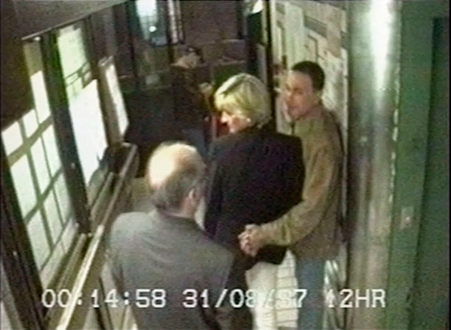Prinsesse Diana og Dodi Al-Fayed på hotellet The Ritz i Paris et par timer inden ulykken.