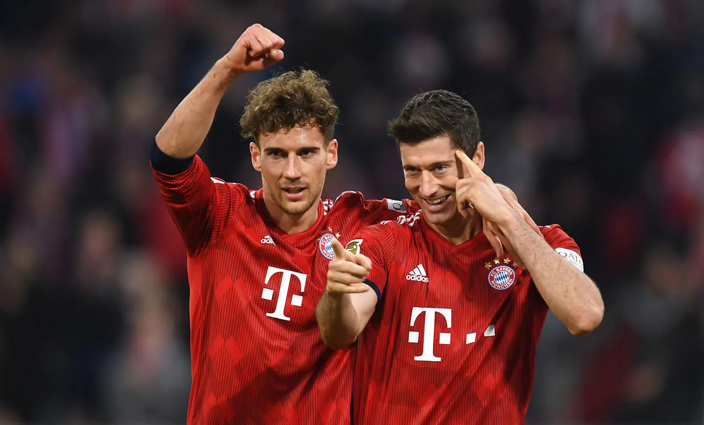 Lewandowski var på pletten to gange i 5-0-sejren.