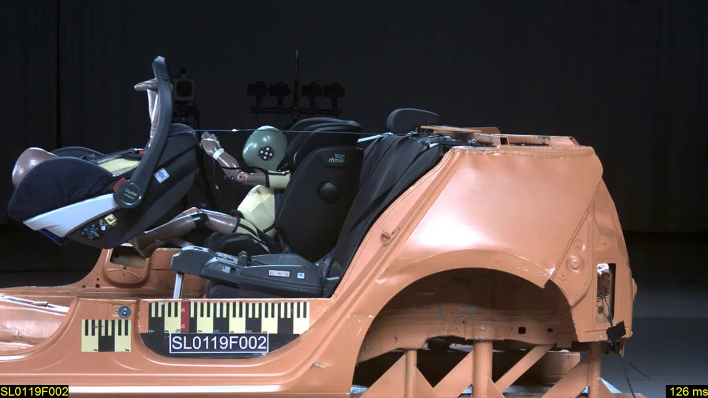 Babystyle Oyster-autostolen.