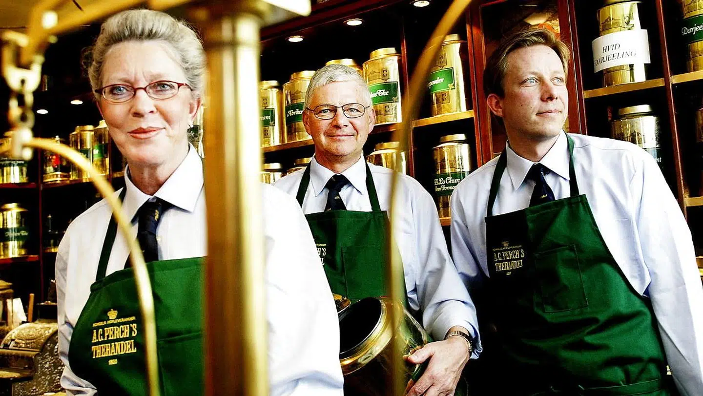 Perchs thehandel. Familien Perch.