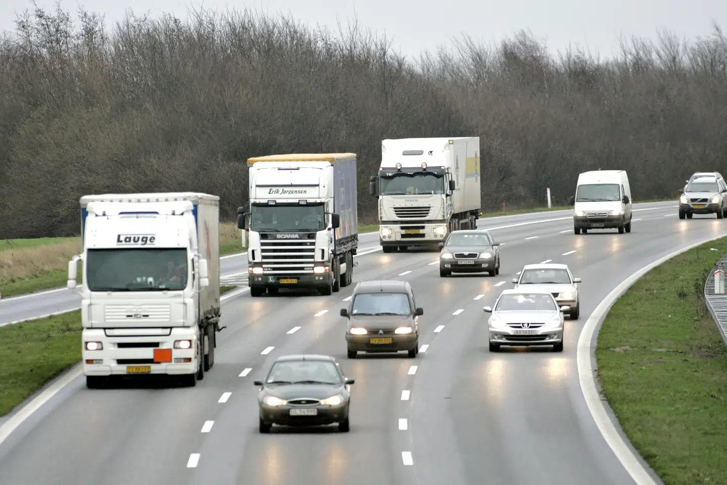 Lars Løkke Rasmussen (V) lufter på Facebook tanken om at indføre en mindsteløn på eksempelvis transportsektoren. Claus Fisker/Ritzau Scanpix