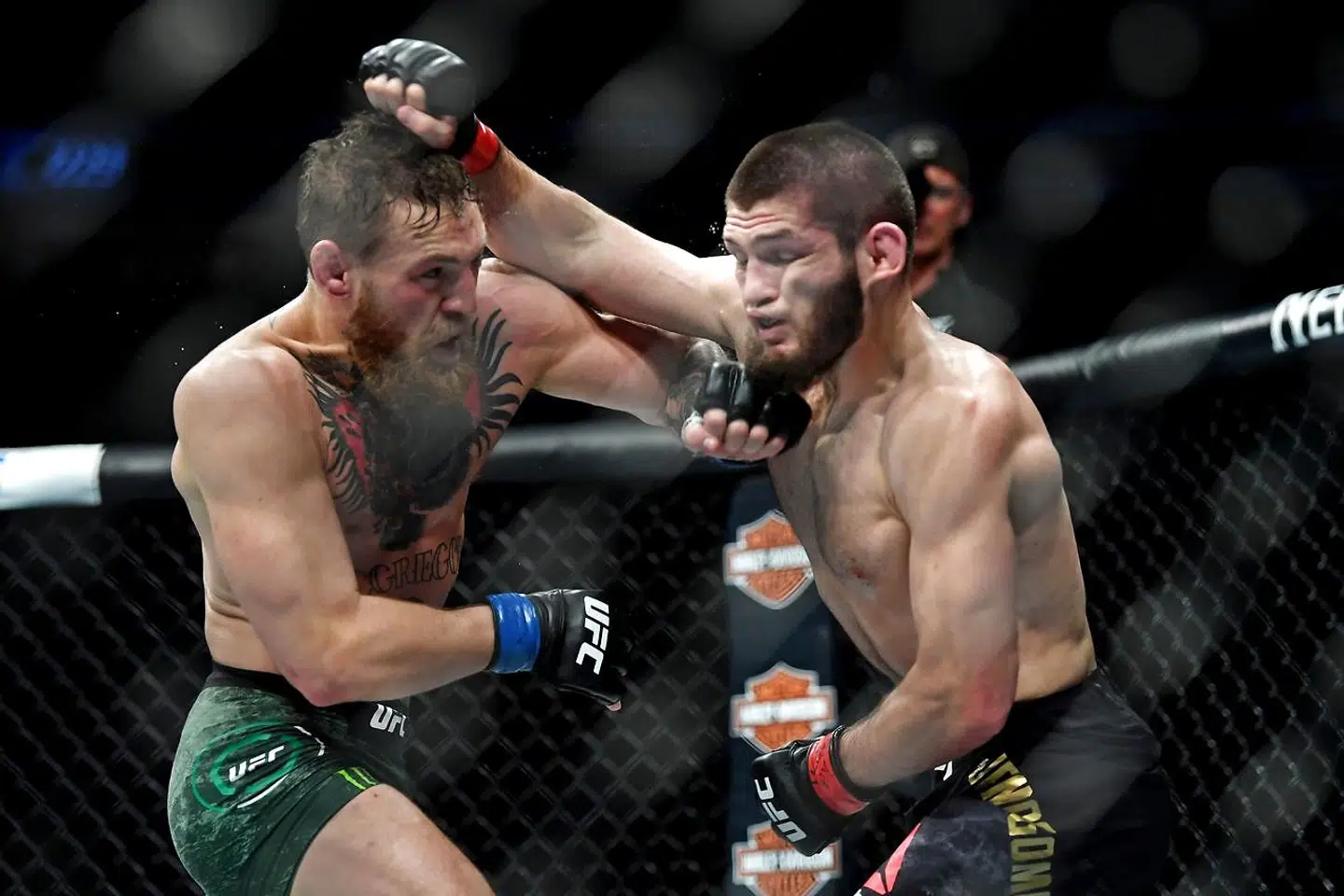 McGregor mod Nurmagomedov den 6. oktober 2018.