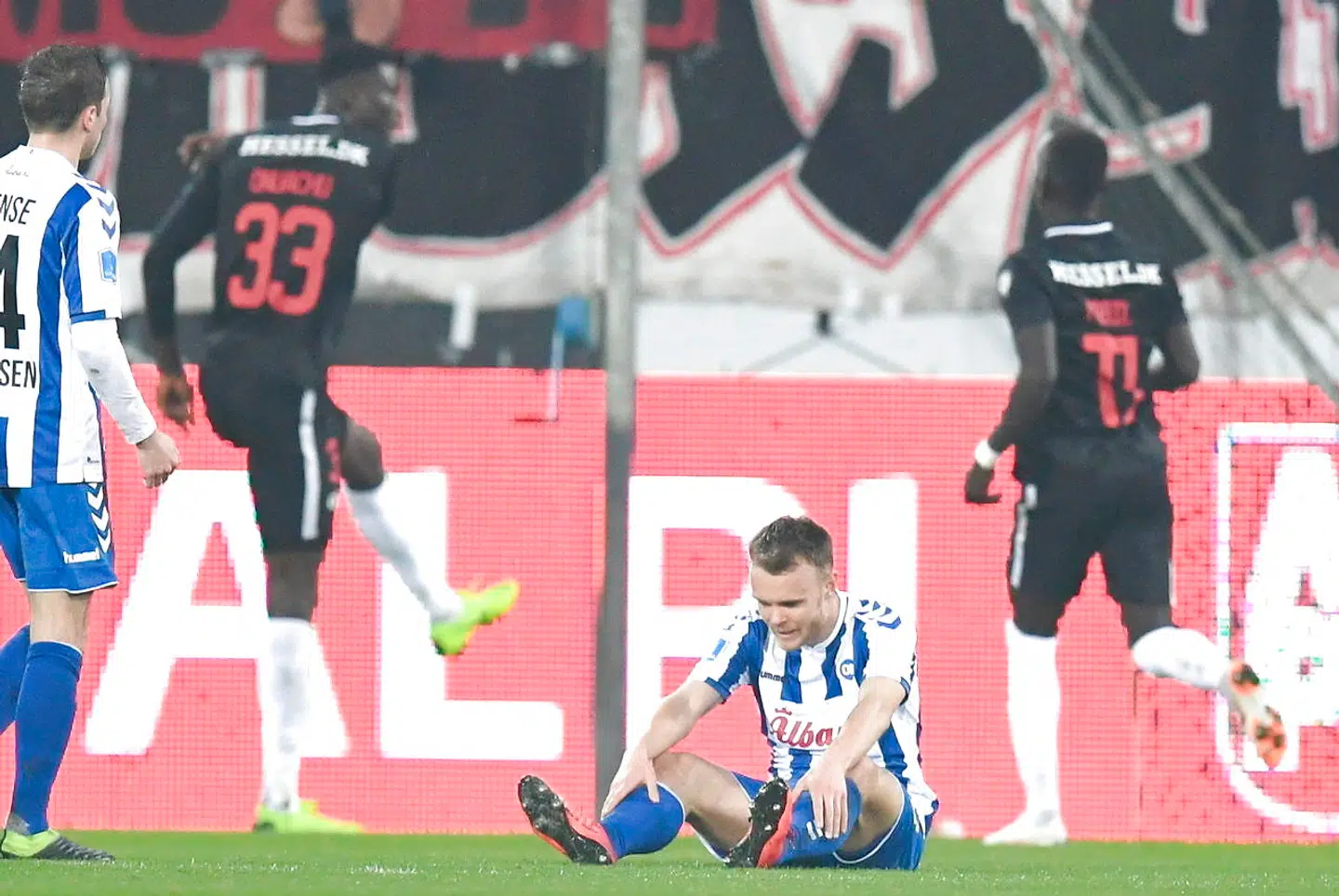 Pokalsemifinale mellem FC Midtjylland og OB på MCH Arena i Herning, onsdag den 3. april 2019.. (Foto: Claus Fisker/Ritzau Scanpix)
