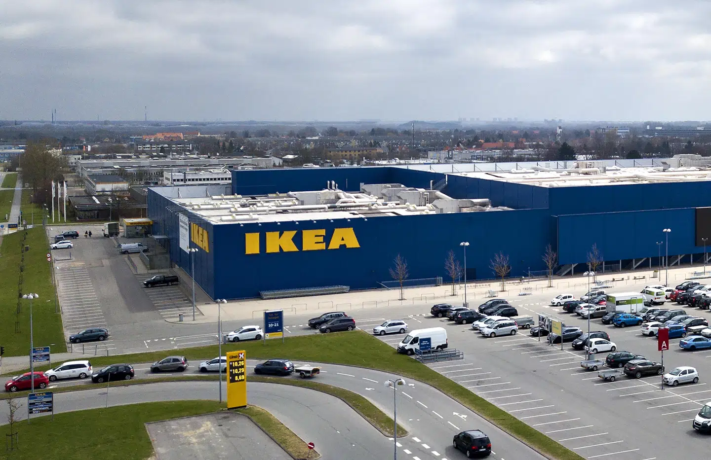 I Danmark har Ikea fem varehuse. Her ses det i Taastrup nær København. (Arkivfoto) Jens Nørgaard Larsen/Ritzau Scanpix