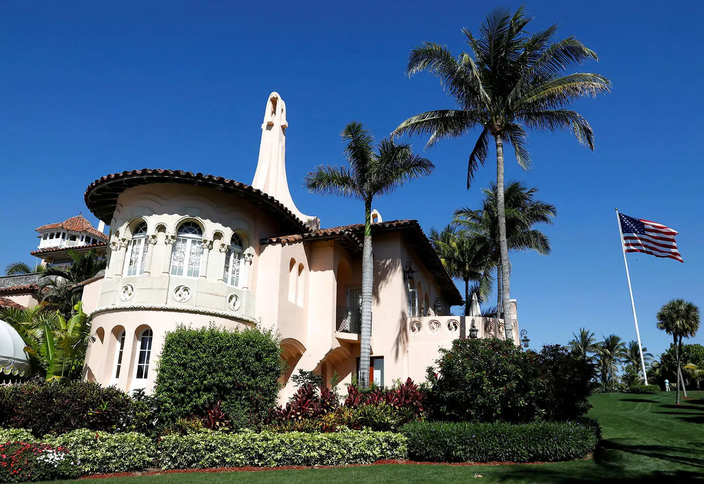 Donald Trump's feriested, Mar-a-Lago i Palm Beach, Florida.