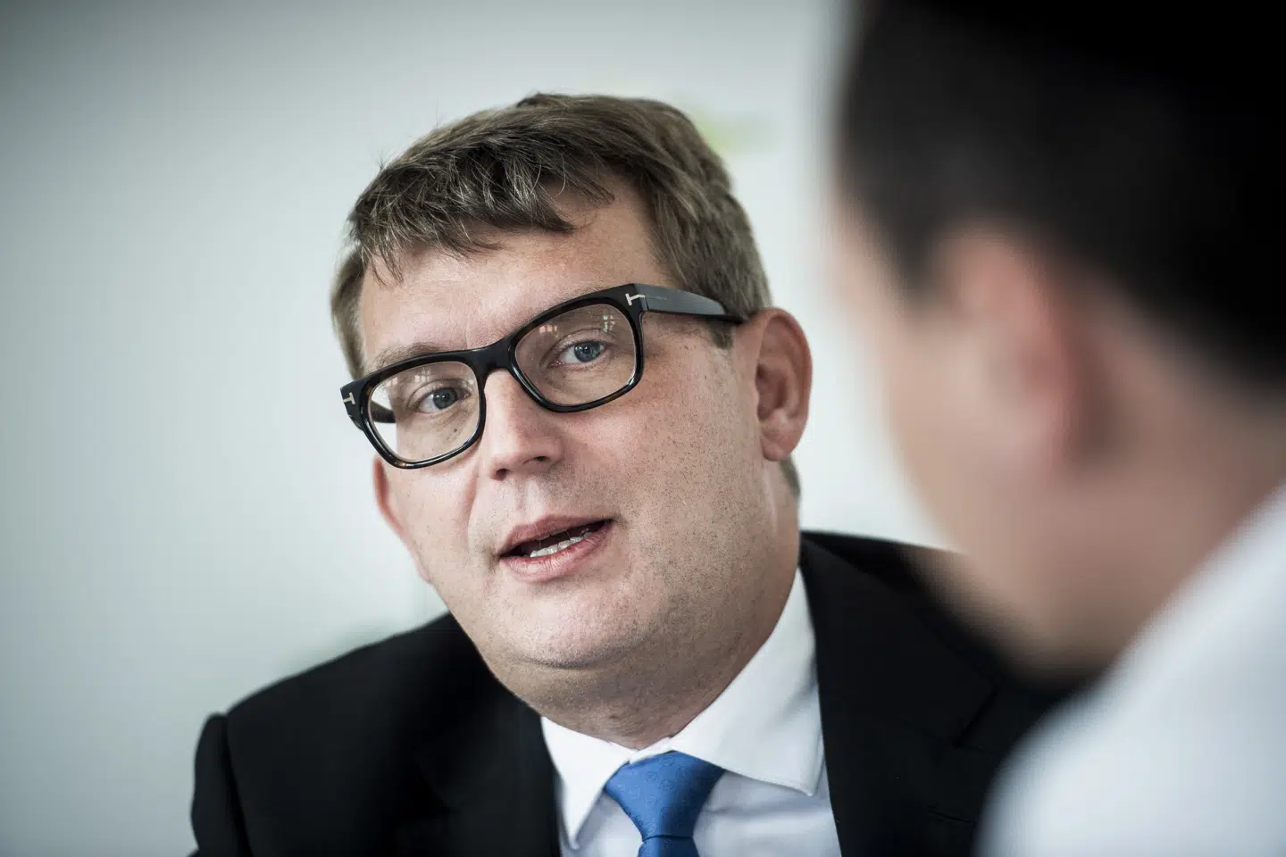 En sag om ændrede dagpengeregler i EU er sat på standby. Det er jeg glad for som beskæftigelsesminister, for Danmark har kæmpet imod hele vejen. Vi synes ikke, at det var en fair model, som ministerrådet var kommet frem til, siger beskæftigelsesminister Troels Lund Poulsen (V). Niels Ahlmann Olesen/Ritzau Scanpix